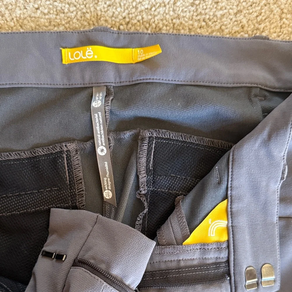 Lole Women's Charcoal Joggers - Picture 2 of 5